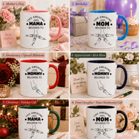 Personalized Mom Mug with Kids' Names – Fully Customizable Fist Bump Coffee Mug
